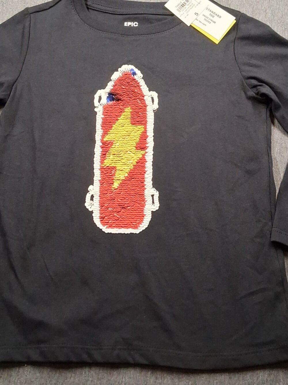 Boys shirt, Epic Threads, size 5, black, new with tags